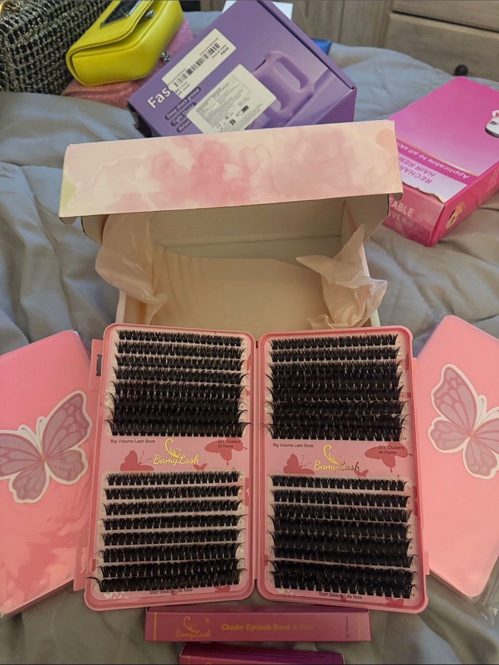 BambiLash Cluster Eyelash Extensions - Black